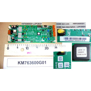 KM763600G01 LOPCBG01 Tablero para ascensores Kone
